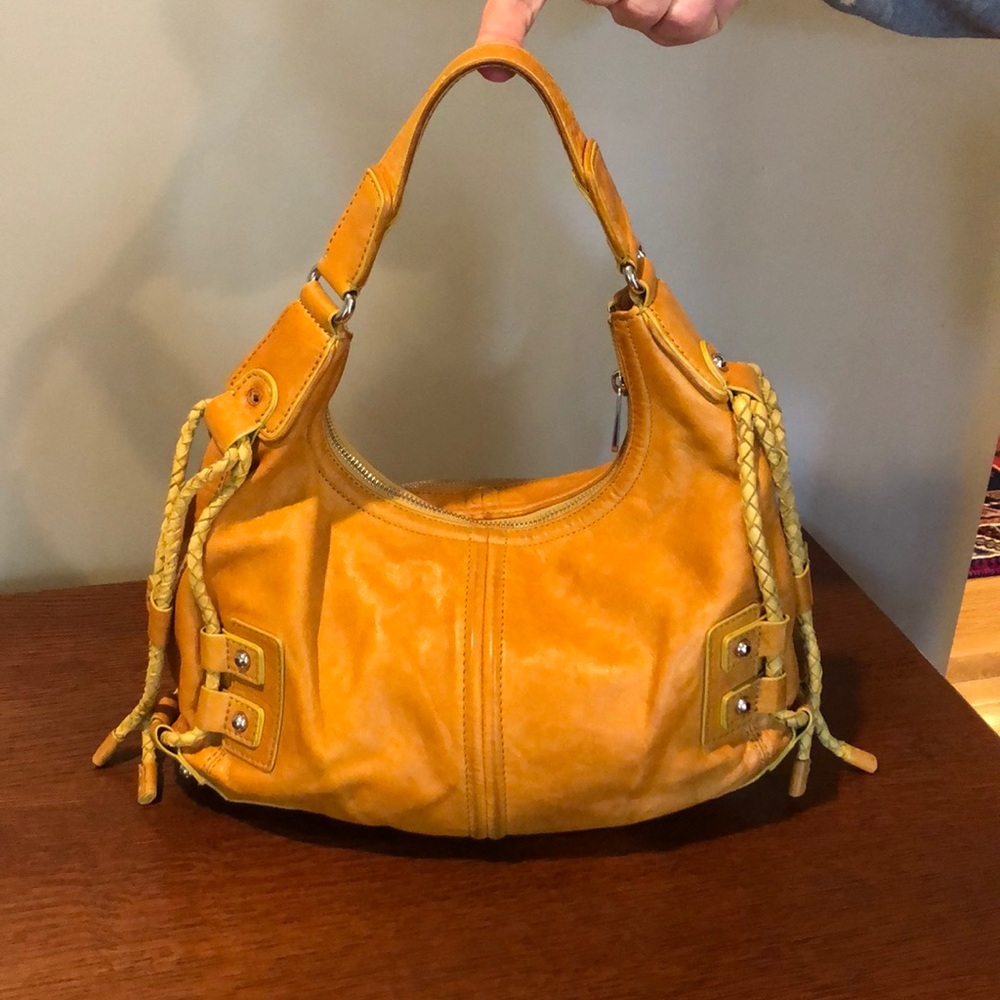 Authentic Mustard Yellow Botkier Shoulder Bag - Picture 6 of 7